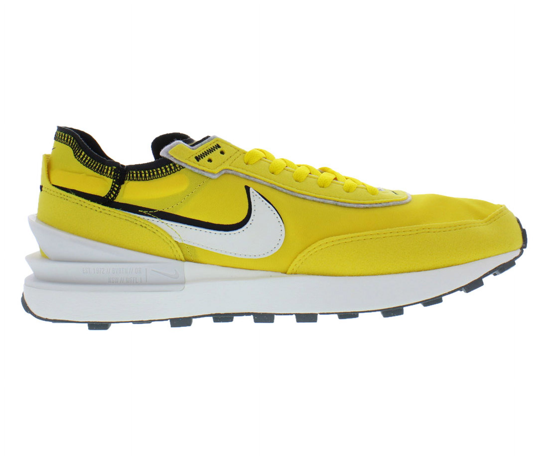 Nike Waffle One SE Mens Shoes Size 10.5, Color: Tour Yellow/Sail