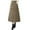 Green, variant on KHONTS Women's Winter Elastic Waist A-Line Quilted Midi Long Insulated Skirt with Pockets XL