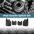 thumbnail image 2 of Guardas de barro únicas para Toyota Tundra 2010-2021, guardas contra salpicaduras delanteras y traseras con accesorios de montaje, 2 of 6