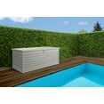 thumbnail image 4 of LeisureTime 210 Gallon Deck Box - Quartz Gray, 4 of 11