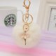 thumbnail image 1 of New Mini Plush Kawaii Rabbit Fur Ball keychain Angel Ballet Dancing Kids Plush Dolls Pom Pom Soft fluffy Baby For Girls gift6 He Qiyong unisex, 1 of 1