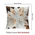 thumbnail image 4 of nygtbtfer Brown and Black Grey Throw Pillow Covers Coffee Tan Gray Outdoor Geometric Flower Decorative Pillows Cover Set of 2 Spring Summer Farmhouse Pillowcase for Bed Couch Sofa Decor White, 4 of 7