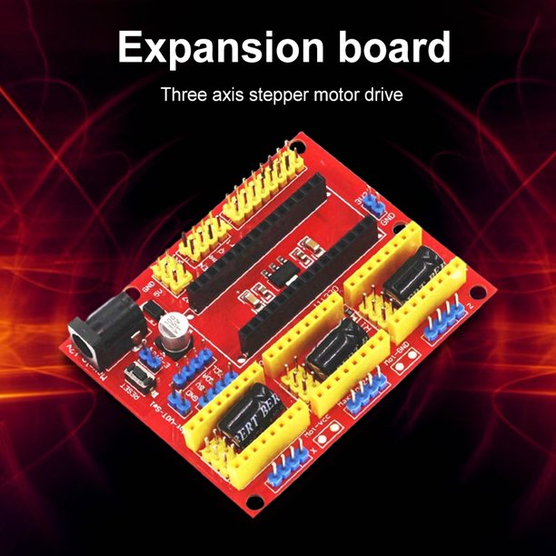 Módulo De Placa De Expansión Kit De Máquina De Grabado Cnc Shield V4, Placa De Expansión Para Impresora 3D, Kit Diy