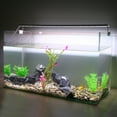 thumbnail image 2 of Unique Bargains 1 Pcs Fish Tank Aquarium Decorations Artificial Plants Plastic Artificial Water Plants Grass Pink 31cm, 2 of 7