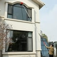 thumbnail image 4 of 30 Foot High Reach Dusting Kit with 6-24 Foot Extension Pole // High Ceiling and Cobweb Duster with Telescopic Pole // Microfiber and Outdoor & Indoor Extendable Duster Cleani, 4 of 7