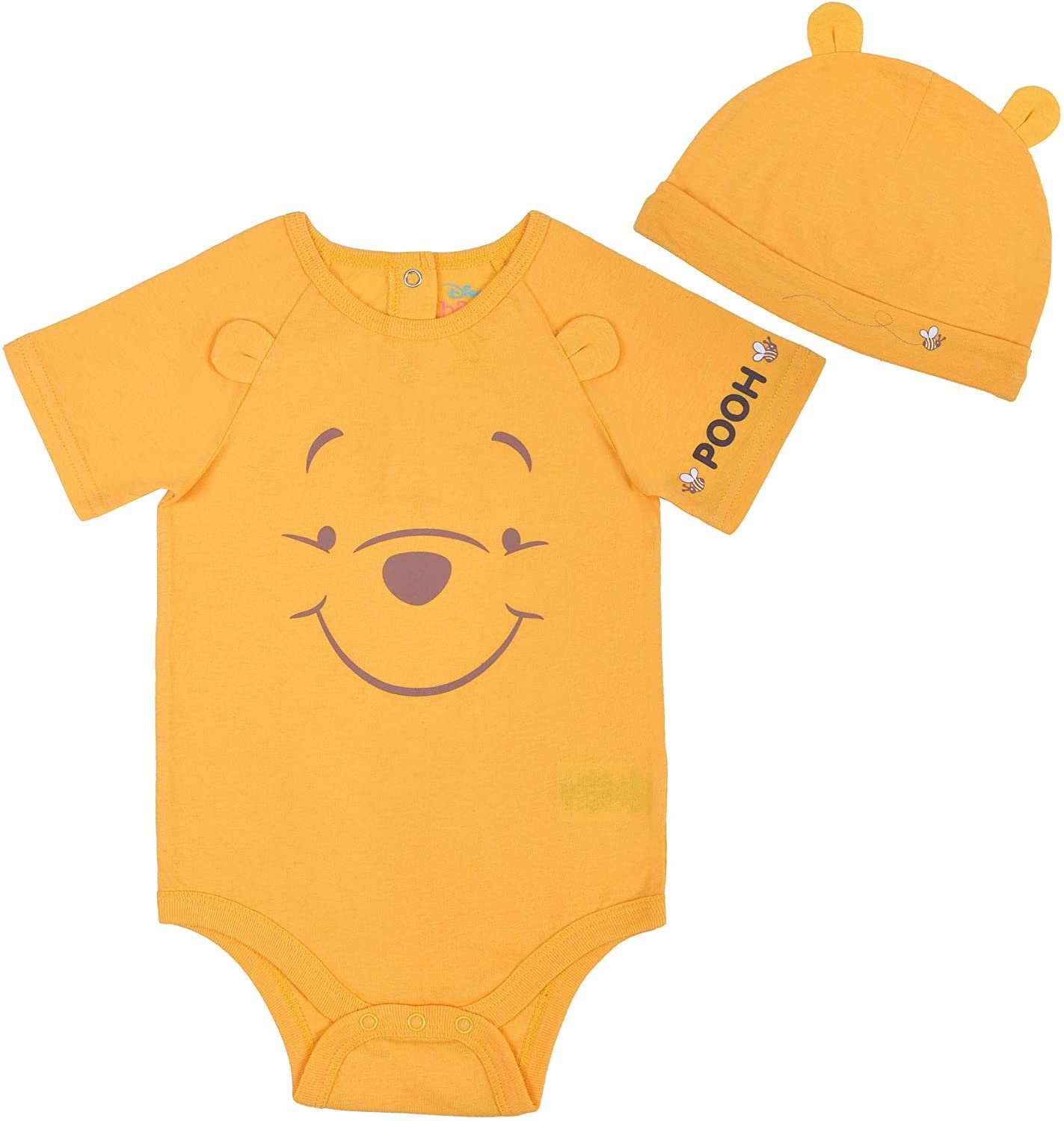 Winnie The Pooh Boys Single Roleplay Onesie with Hat, Newborn