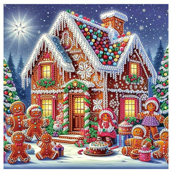 Diamond Art Painting Set, Birthday Party DIY 5D Diamond Art Adult Set Mosaic Crafts, suitable for home, office wall decoration, can be packaged as Christmas gifts for friends