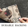 thumbnail image 6 of Pug and Footprint Door Rugs,Washable Non Slip Door Mats Indoor,Decorative Door Mats,Entry Mat Indoor for Entrance,Bedroom,Kitchen,Bathroom,16"x24", 6 of 6
