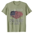 thumbnail image 5 of 250 Anniversary USA Shirt Women USA 250th Anniversary Shirt Patriotic American Flag Eagle Tops 1776-2026 Tshirt Gifts, 5 of 5