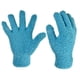 thumbnail image 4 of Guantes de limpieza Uxcell, mitones de microfibra, azul, 2 pares, 4 of 5