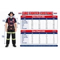 thumbnail image 3 of IROOZIGOTO Mens Firefighter Cosplay Costume Set Relaxed Fit Crew Neck Short Sleeve with Hat Props Halloween Role Play Party Outfit, 3 of 9