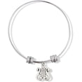 thumbnail image 1 of EPJ Instrument de Musique Déesse Harpe Bracelet Charme Fantaisie, 1 of 3