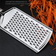 thumbnail image 3 of Râpe à Fromage Trancheuse en Acier Inoxydable Carrée Prise en Main Confortable Râpe Grossière avec Boucle de Suspension à Main pour Cuisine, 3 of 8