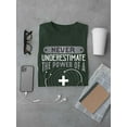 thumbnail image 3 of The Power Of A Physician T-Shirt Women -Image by Shutterstock, Female XX-Large, 3 of 4