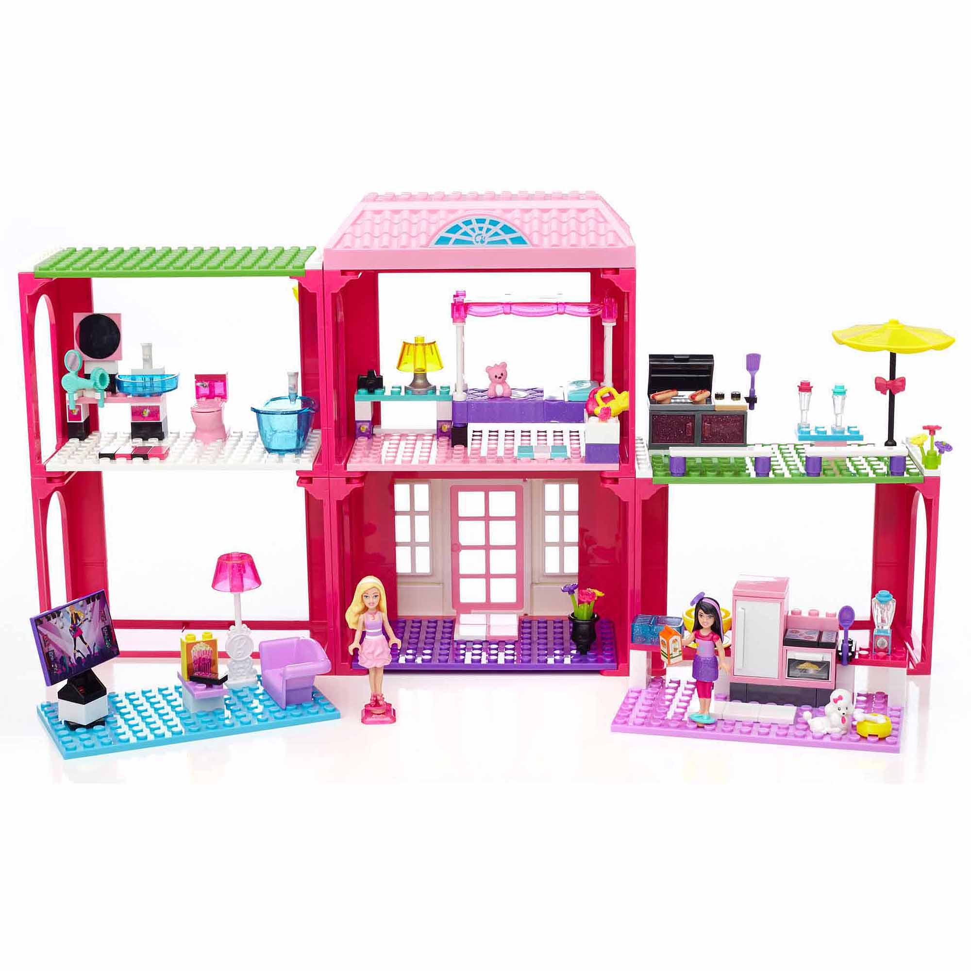Mega Bloks Barbie Fab Mansion - image 2 of 11