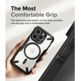 thumbnail image 3 of Ringke Fusion-X Magnetic [Compatible with MagSafe] Designed for iPhone 15 Pro Case, Anti-Fingerprint Rugged Shockproof Protective Phone Cover - Matte Black, 3 of 11