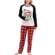 thumbnail image 2 of Conjuntos de pijamas navideños familiares Meihuid 2023 a juego, ropa de dormir navideña a cuadros, pijamas navideños para la familia, pijamas navideños de talla grande, 2 of 5