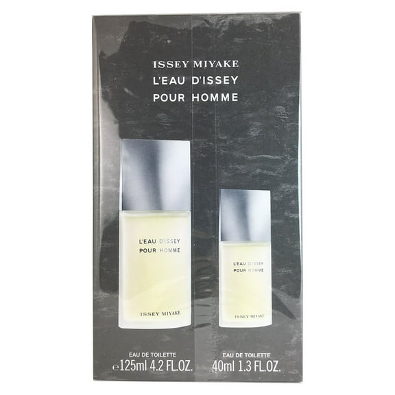 L'Eau D'Issey Men 2 Piece Gift Set by Issey Miyake 4.2 oz Eau De Toilette Spray