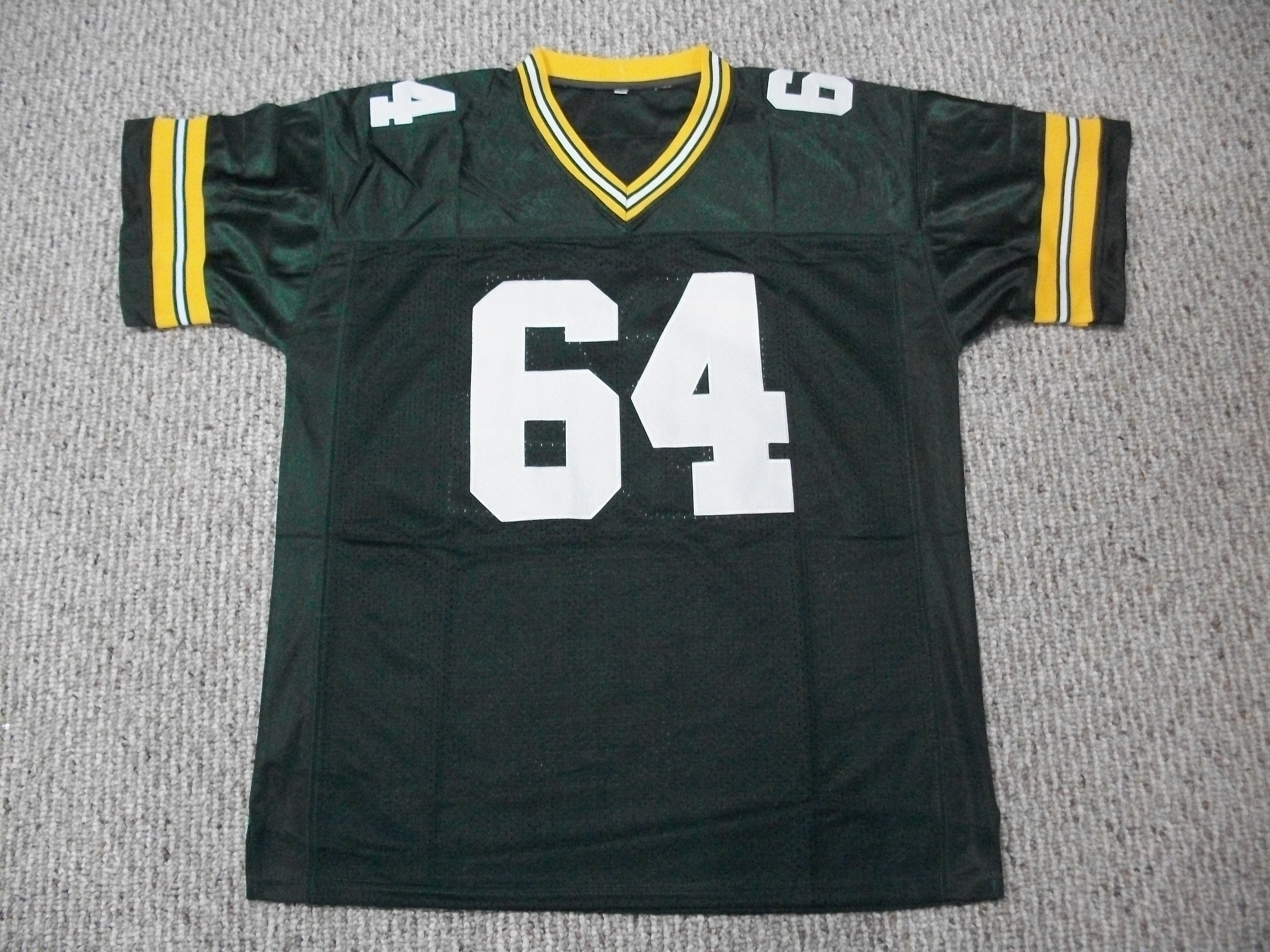 Blank Nike Green Bay Packers Authentic Game Cut Pro Line Jersey S