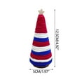 thumbnail image 2 of Table Decor American Flag Independence Day Decorative Cone Shaped Table Tray For Memorial Display Usa Flag Table Decor For Living Room, 2 of 5