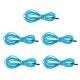 thumbnail image 5 of Cable De Cuerda De Salto De Repuesto De 10 Piezas Que El Cable De La Cuerda De Con Tapas Laterales Rojo Sunnimix Cable de repuesto para saltar la cuerda, 5 of 8