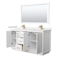 thumbnail image 6 of Wyndham Collection WCF111166DKGGTUNSM58 Icon 66" Free Standing Double Basin Vanity Set -, 6 of 7