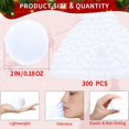 thumbnail image 2 of Juego de 300 Bolas de Nieve Artificiales Homiar - Suaves Juguetes para Interior, 2 of 7