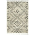 thumbnail image 2 of Nourison Scandinavian Shag Shag Ivory/Grey 4' x 6' Area Rug, (4x6), 2 of 9