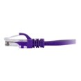 thumbnail image 3 of C2G Câble Ethernet de Réseau Cat6a Sans Accroc Non Blindé (UTP) de 7 Pi - Violet - Câble de Patch - RJ-45 (m) vers RJ-45 (m) - 7 Pi - UTP - CAT 6a - Moulé, Sans Accroc, Échoué - Violet, 3 of 3