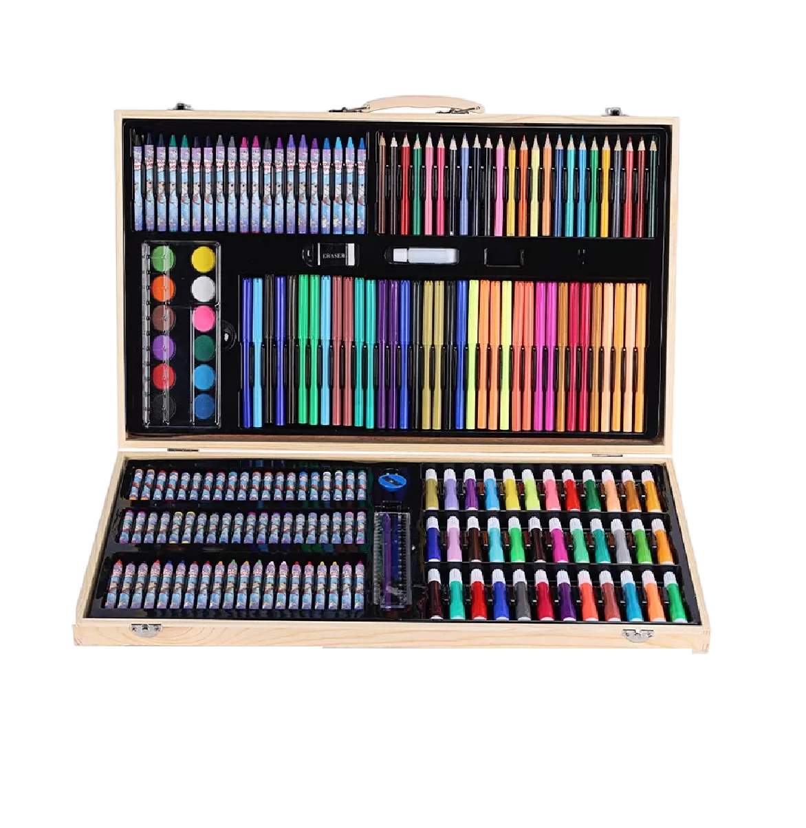 Colores Lápices Kit Dibujo 228pcs, Set De Arte Profesional | Walmart en ...
