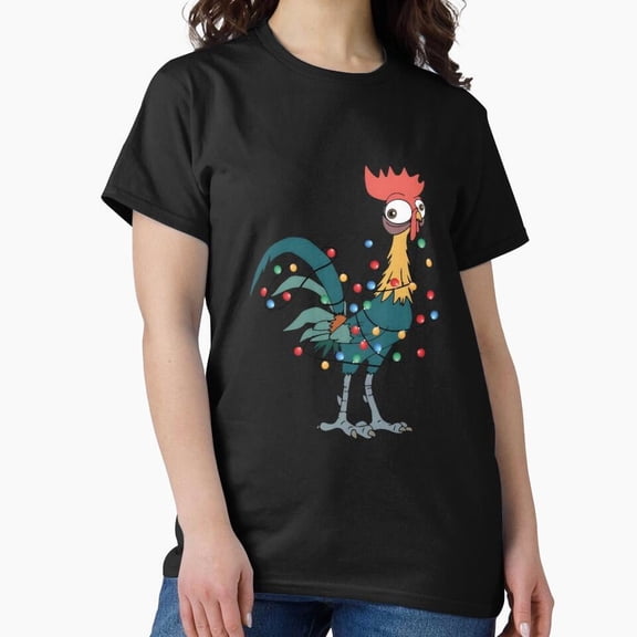 Hei Hei Christmas Oversized For Your Favorite And Festive Holiday Themed Fun - Daily Wear Essential G25032 Unisex T-Shirt, Up to Size 5XL