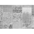 thumbnail image 1 of Ahgly Company Indoor Rectangle Patchwork Gray Transitional Area Rugs, 2' x 3', 1 of 1