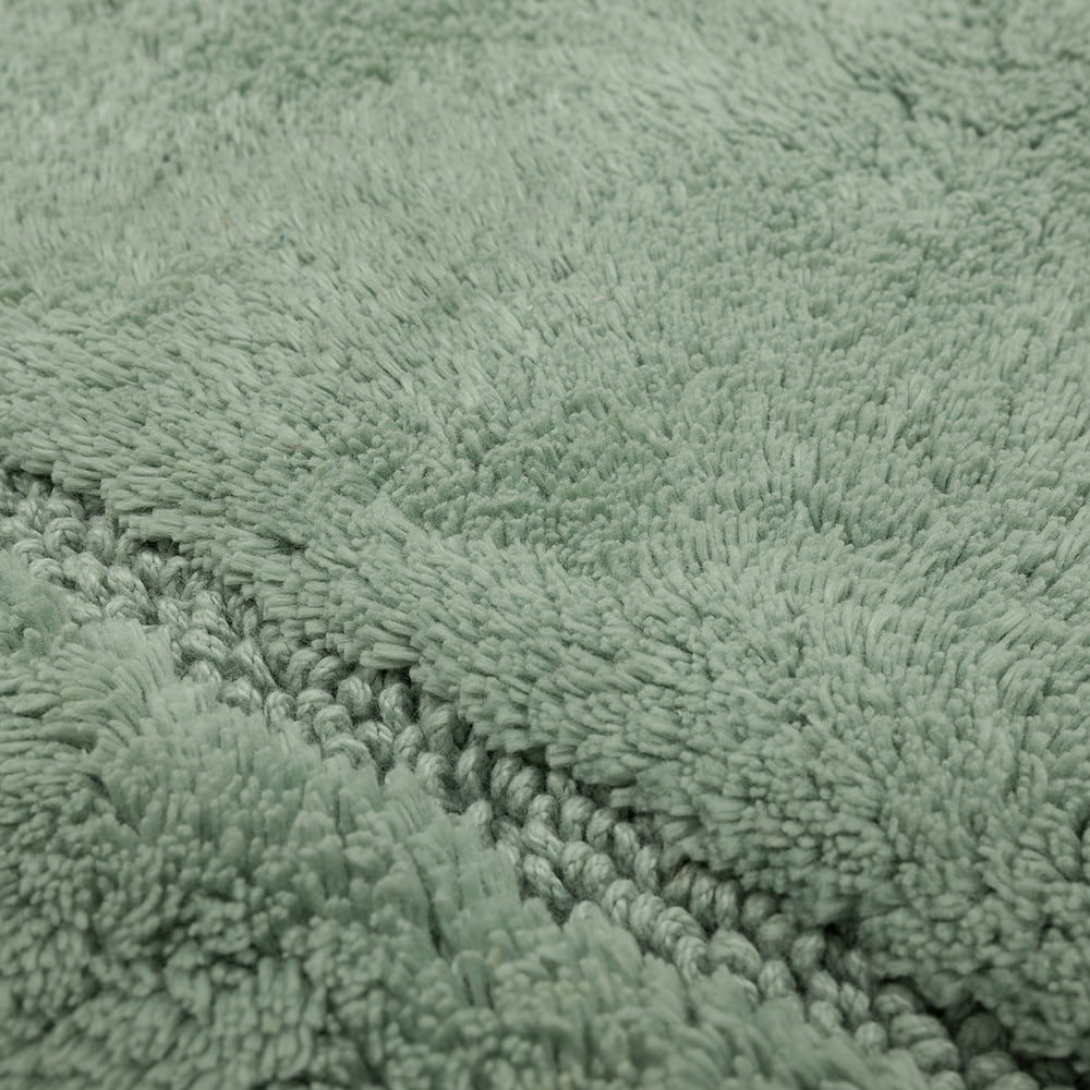 Mohawk Home Regency Plush Stain/Fade Resistant Non-Slip Machine Washable Bath Mat, Seaglass, 2' 3" x 3' 9"