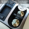 thumbnail image 5 of CounterArt "Path To The Ocean" 1 Pack Absorbent Stone Coaster for Vehicle Cup Holder 2.6” Diameter, 5 of 7