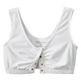 thumbnail image 3 of Silverts White Adaptive Front Closure Bra 2X-Large, 3 of 4