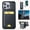 Black, variant on Allytechgroup Case for iPhone 7 / 8 / SE 2022 & 2020 with Detachable Cards Holder, RFID Blocking 2 In 1 Wallet Case with Kickstand Shockproof Back Cover Shell for iPhone 7 / 8 / SE 2022 & 2020, Black