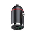 thumbnail image 1 of QB-100W Dual Ports Mini USB Car Charger Super Fast Charging Phone Charge Ad, 1 of 8