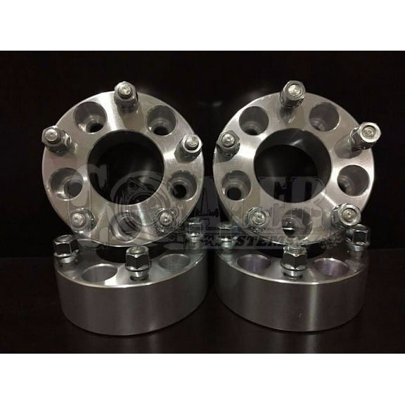 4 X Wheel Spacers 2" Adapters 5 Bolt Lug Hub 5x4.5 Aviator 03-10 Aluminum