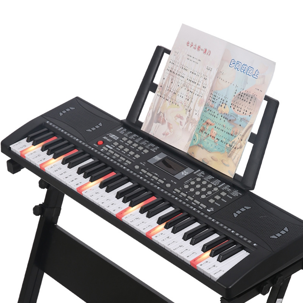 CEORPER Universals Keyboard Sheet Stand Light Weight Adjustable Music Sheet Stand Thickened Keyboard Music Score Stand