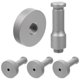 thumbnail image 1 of 4 juegos de ganchos de metal para baño, ganchos de aluminio para abrigos, ganchos de pared, gancho para toallas HOMEMAXS HaoMX115442395, 1 of 7