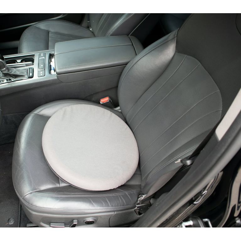 QIIBURR Car Seat Cushions for Pressure Relief 360° Rotating Seat Cushion  Car Seat Rotating Revolving Cushion Memory Swivel Foam Mobility Aid Seat