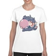 thumbnail image 2 of Officially Licensed Dubble Bubble Don't Burst My - Retro Design Women's T-shirt, 2 of 3