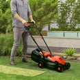 thumbnail image 6 of Topcobe 14 Inch Electric Push Lawn Corded Mower with Grass Bag for Garden Yard, Red, 6 of 11