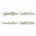 thumbnail image 1 of Santa's Elves Sign Unfinished Wood Cutout Home Decor DIY Option 2- 20" Wide / 1/2", 1 of 3