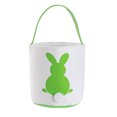 thumbnail image 4 of Bolsa Bonitos de cubo de conejito de Pascua, de mano de almacenamiento de cola de felpa, de caza de huevos Tmvgtek Para Estrenar, 4 of 7