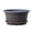 Coffee, variant on Bulb Plant Pot with Saucer, 10 Inch 13 Inch Wide Flowerpot with Drainage Holes, Indoor Outdoor Planter Pot for Tulips Lilies Hyacinths Bulbs