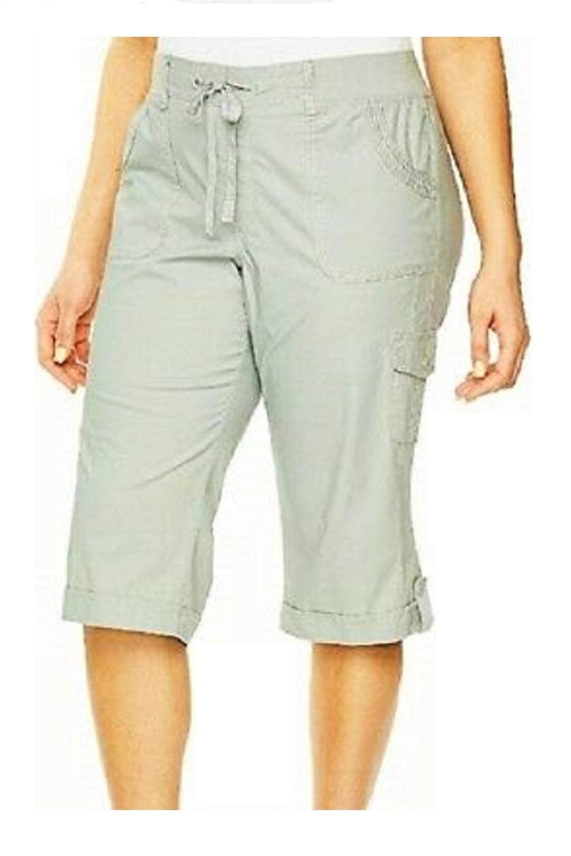 Dahlia Drawstring Capri (Seagrass 