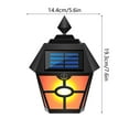 thumbnail image 3 of WZXPWT Solar Garden Lights, Outdoor Solar Pathway Lights, LED Landscape Lighting, Waterproof Yard Decorative Lamps (2PCS), 3 of 6