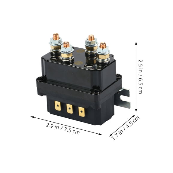 SOPOTUTU Winch Solenoid Replacement Kit 1 Pack for Off-Road Vehicles, ATVs, and Utility Vehicles