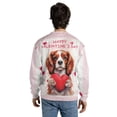 thumbnail image 5 of Happy Valentine's Day Cavalier King Charles Spaniel Brings Love Heart All Over Print 3D Sweatshirt Unisex Merch Dog Lover Gifts - 02028, 5 of 6